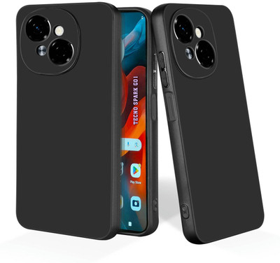 CLASSYPRINT Back Cover for Tecno Spark Go 1,Tecno Pop 9 4G(Black)