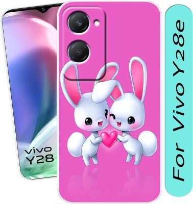 Tokito Back Cover for Vivo Y28e(Transparent, Flexible, Silicon, Pack of: 1)