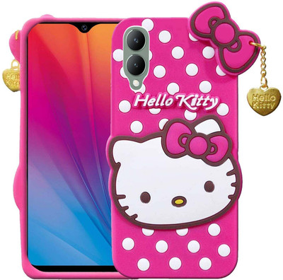 COVERBNEW Back Cover for Vivo Y28 5G(Pink, Flexible, Silicon, Pack of: 1)