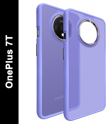 Artistque Back Cover for OnePlus 7T(Purple, Matte Finish, Pack of: 1)