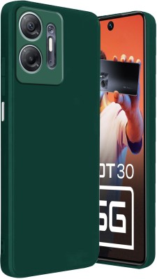 Knotyy Back Cover for Infinix HOT 30 5G(Green, Flexible, Silicon, Pack of: 1)