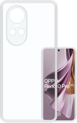 NIMMIKA ENTERPRISES Back Cover for Oppo Reno 10 Pro 5G(Soft and flexible material | Transparent design | Raised edges)(Transparent, Shock Proof, Silicon, Pack of: 1)