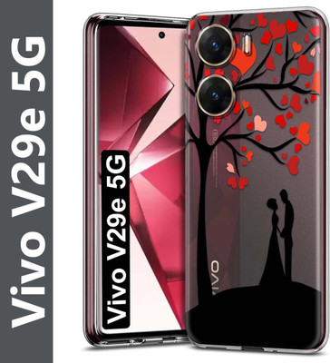 Flipkart SmartBuy Back Cover for Vivo V29e 5G(Black, Red, Grip Case, Silicon, Pack of: 1)