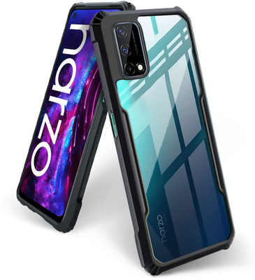 JASH Back Cover for Narzo 30 Pro 5G(Black, Shock Proof, Silicon, Pack of: 1)