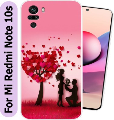 Hostprint Back Cover for Mi Redmi Note 10s(Multicolor, Flexible, Silicon, Pack of: 1)