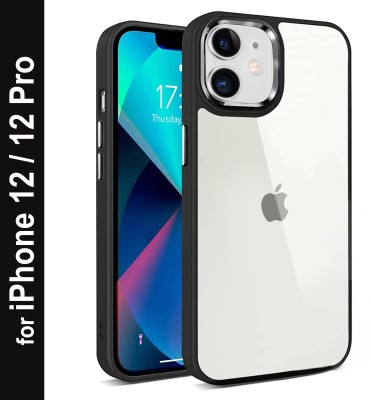 GLOBAL NOMAD Back Cover for Apple iPhone 12, Apple iPhone 12 Pro(Black, Grip Case, Pack of: 1)