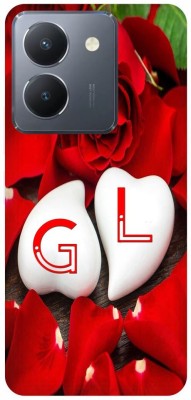 JUGGA Back Cover for vivo Y36, V2247, G LOVES L NAME,G NAME, L LETTER, ALPHABET,G LOVE L NAME(Red, Hard Case, Pack of: 1)