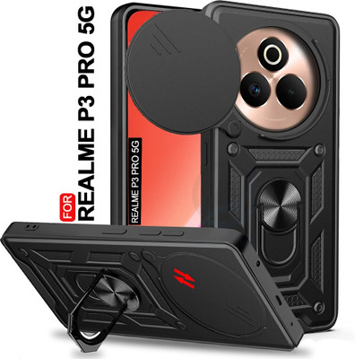 AESTMO Back Cover for RealMe P3 Pro 5G(Black, Slider, Pack of: 1)