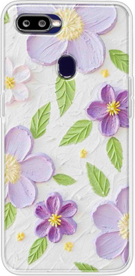 COBIERTAS Back Cover for Oppo F9(Multicolor, Silicon)