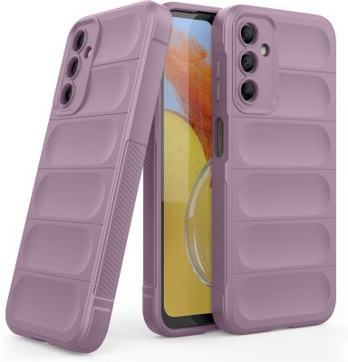 GLOBAL NOMAD Back Cover for Samsung Galaxy M14 5G(Purple, Grip Case, Silicon, Pack of: 1)