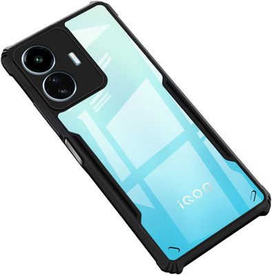 GLOBAL NOMAD Back Cover for iQOO Z6 Lite 5G(Black, Shock Proof, Pack of: 1)