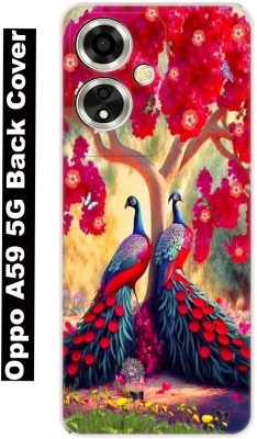 King Maker Back Cover for Oppo A59 5G Back Cover(Multicolor, Grip Case, Silicon, Pack of: 1)