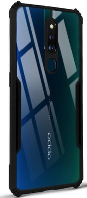 SRT Back Cover for Oppo F11 Pro(Black, Pack of: 1)