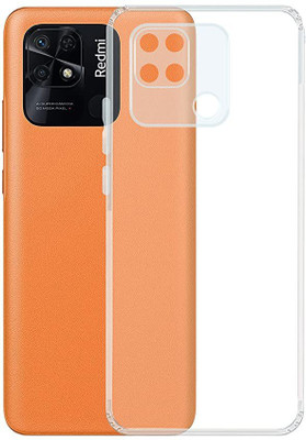 OffersOnly Back Cover for Mi 10c(Transparent, Camera Bump Protector, Silicon, Pack of: 1)