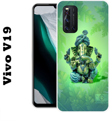satyman Back Cover for Vivo V19(Multicolor, Dual Protection, Silicon, Pack of: 1)