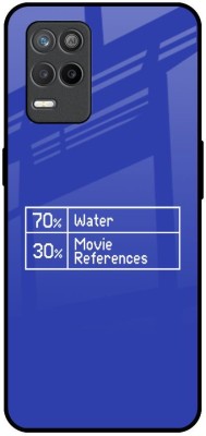 SNOB Back Cover for Realme 8s 5G(Blue, Grip Case, Pack of: 1)