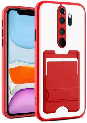 CASE CREATION Back Cover for Xiaomi Redmi Note 8 Pro, Redmi Note 8 Pro(Red, Rugged Armor, Pack of: 1)