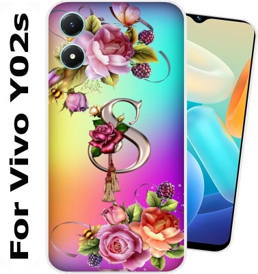 Hostprint Back Cover for Vivo Y02s(Multicolor, Flexible, Silicon, Pack of: 1)