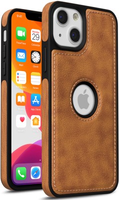 V-TAN Back Cover for iPhone 14(Brown, Shock Proof, Pack of: 1)