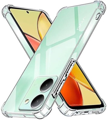 INFINITYWORLD Back Cover for Vivo Y200 Pro 5G, (BM)(Transparent, Shock Proof, Silicon, Pack of: 1)