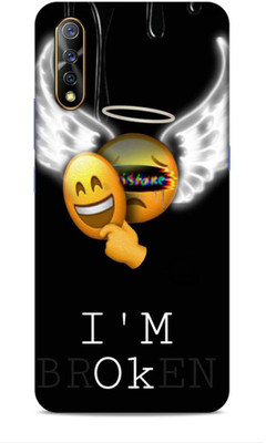 SmashItUp Back Cover for Vivo S1 Quote / I am Okay(Multicolor, Hard Case, Pack of: 1)