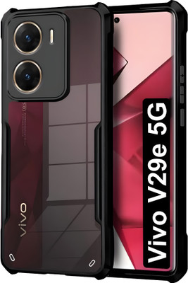 ADI Creations Back Cover for Vivo V29e 5G(Black, Camera Bump Protector, Pack of: 1)