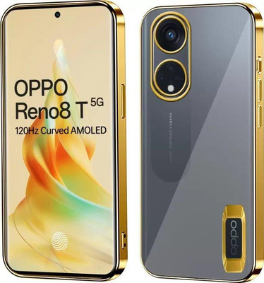 Mystry Box Back Cover for Oppo Reno 8T(Gold, Shock Proof, Pack of: 1)