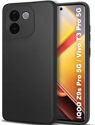 Classiclove Back Cover for vivo T3 Pro 5G(Black, Hard Case, Silicon, Pack of: 1)