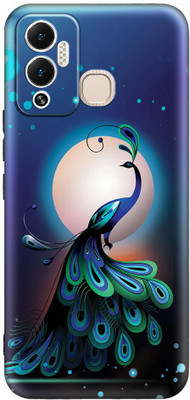 CLASSYPRINT Back Cover for Infinix Hot 12 Play(Black)