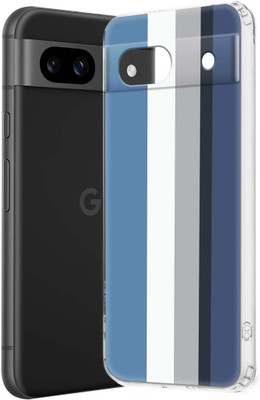 Nainz Back Cover for Google Pixel 8a(Multicolor, Grip Case, Silicon, Pack of: 1)