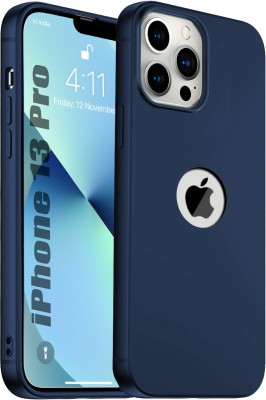Enflamo Back Cover for Apple iPhone 13 Pro(Blue, Flexible, Silicon, Pack of: 1)