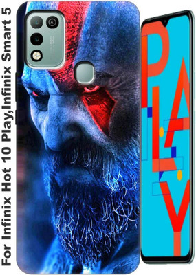 YorKtoLene Back Cover for Infinix Hot 10 Play/ Infinix Smart 5 2602(Red, Shock Proof, Silicon, Pack of: 1)