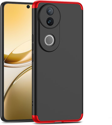 Binzokase Back Cover for vivo T4R 5G(Red, Hard Case, Pack of: 1)