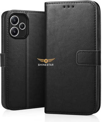 SHINESTAR. Back Cover for POCO M6 Pro 5G(Black, Pack of: 1)