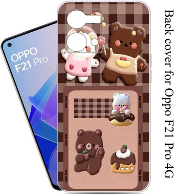Flaminto Back Cover for OPPO F21 Pro(Multicolor, Dual Protection, Silicon, Pack of: 1)