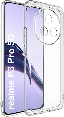 ADI Creations Back Cover for realme P3 Pro 5G(Transparent, Camera Bump Protector, Silicon, Pack of: 1)