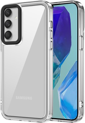 Mobile Mart Back Cover for Samsung Galaxy M55 5G, Samsung Galaxy F55 5G(Transparent, Shock Proof, Pack of: 1)