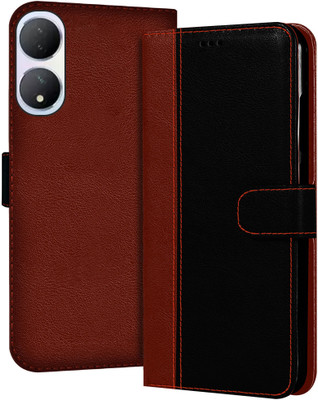 GLOBAL NOMAD Back Cover for vivo Y100 5G(Black, Brown, Dual Protection, Pack of: 1)