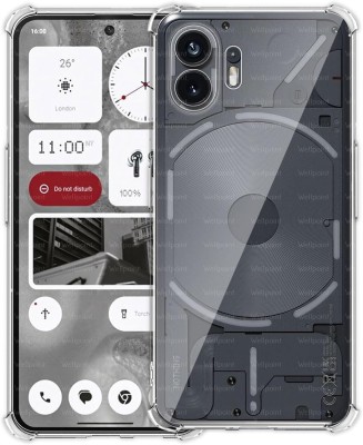 Wellpoint Back Cover for Nothing Phone 2(Transparent, Grip Case, Pack of: 1)