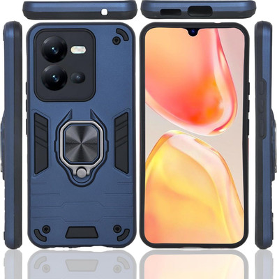 mCase Back Cover for Vivo V25 5G(Blue, Shock Proof, Pack of: 1)