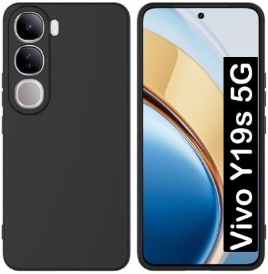 Aaralhub Front & Back Case for Vivo Y19s 5G(Black, Dual Protection, Pack of: 1)