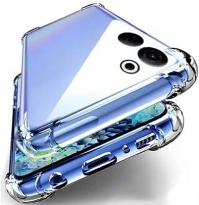 COVERLINE Back Cover for Tecno Camon 20 Pro 5G Crystal Clear Silicone Transparent Bumper Case(Transparent, Shock Proof, Silicon, Pack of: 1)