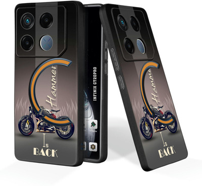 CLASSYPRINT Back Cover for Infinix GT 20 Pro 5G(Black)