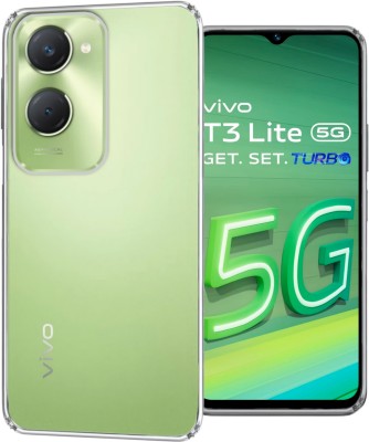 COST TO COST Back Cover for Vivo T3 Lite 5G, vivo T3 lite 5G V2356(Transparent, Shock Proof, Silicon, Pack of: 1)