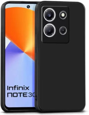 Andro Back Cover for Infinix Note 30 5G, Infinix Note 30(Black, Grip Case, Silicon, Pack of: 1)