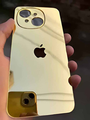 HANS LSR Back Cover for TECNO SPARK GO 1(Gold, Anti-radiation, Pack of: 1)