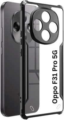 Flipkart SmartBuy Back Cover for OPPO F31 Pro 5G(Black, Shock Proof, Pack of: 1)