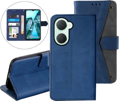 Autofocus Back Cover for Vivo Y18i(Blue, Magnetic Case, Pack of: 1)