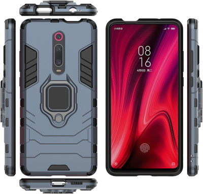 cascov Back Cover for Mi K20(Blue, Ring Case, Pack of: 1)