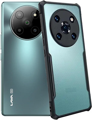 Caseline Back Cover for Lava Agni 2 5G, Lava Agni 2 (IP)(Black, Grip Case, Pack of: 1)